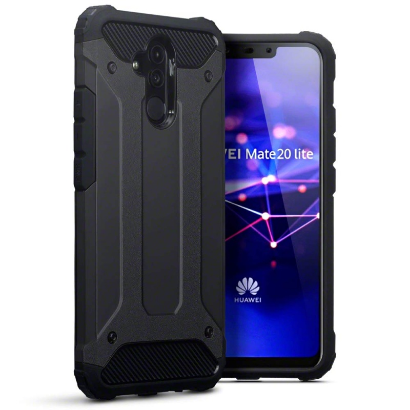 mobiletech-Huawei-Mate-20-Lite-luxury-armor-Black